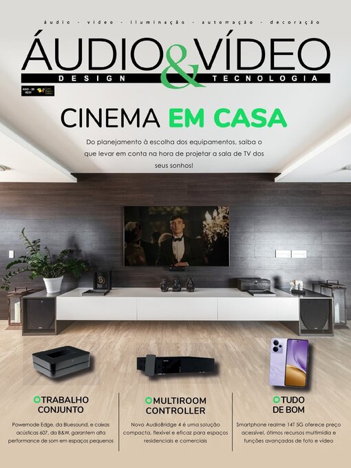 Title details for Áudio & Vídeo – Design e Tecnologia by EDICASE GESTAO DE NEGOCIOS EIRELI - Available
